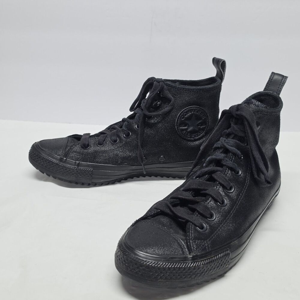 Converse Space Mountain Hiker Chuck Taylor All Star High Top Black Shimmer 9